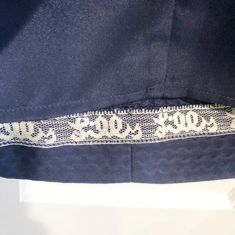 Lilly Pulitzer Coral Gabby Sleeveless Shift Dress True Navy White 4 NWT - Picture 12 of 15
